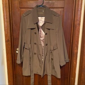 Calvin Klein Brown Pea Coat